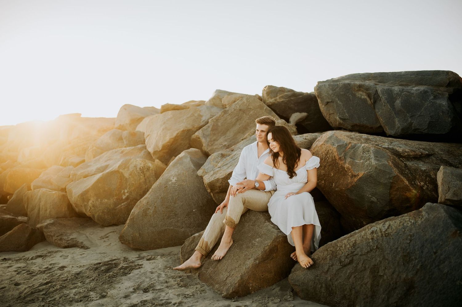 San Diego engagement session oceanside