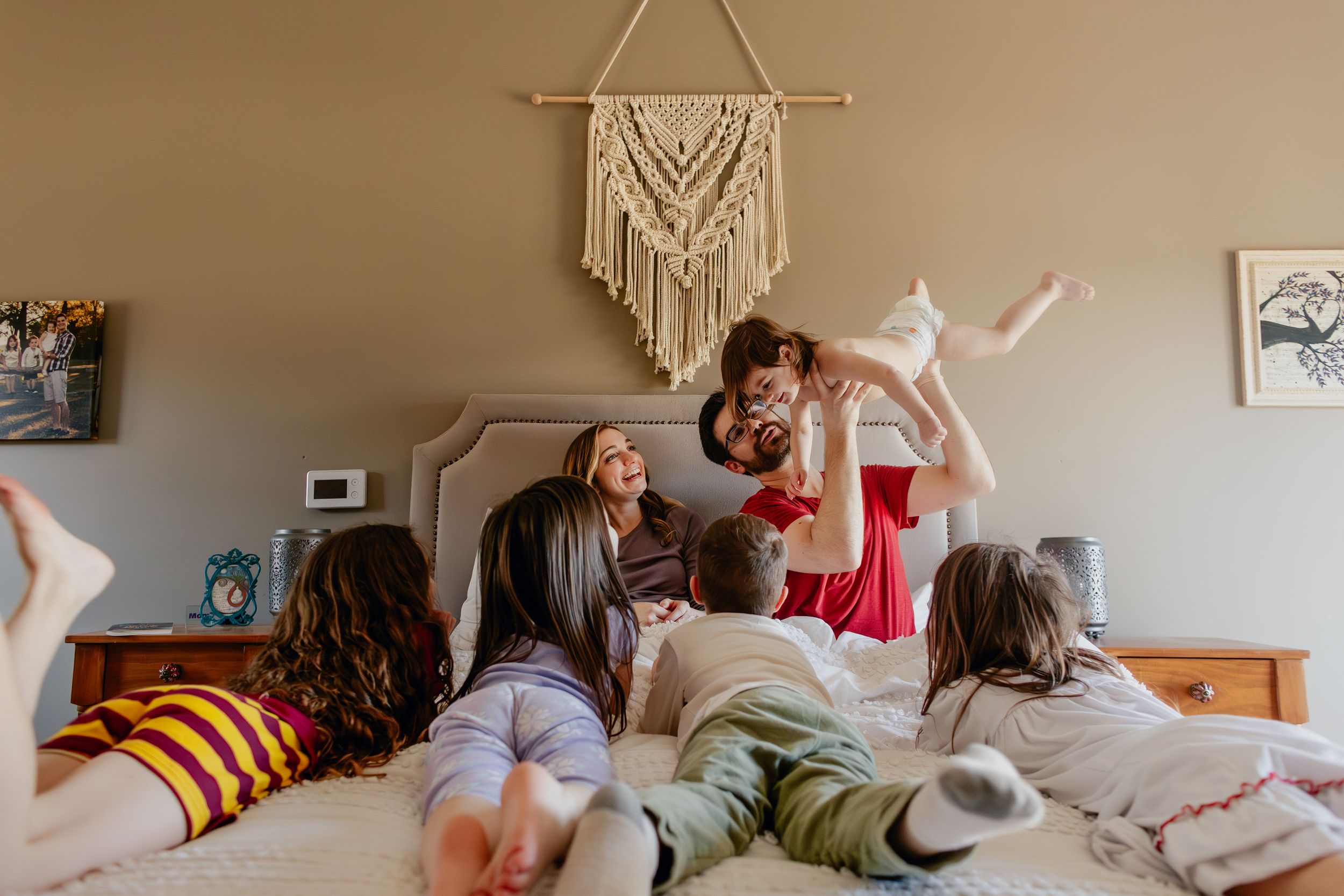 A Morning at Home with the Esposito's | In Home Family Photo Session in ...