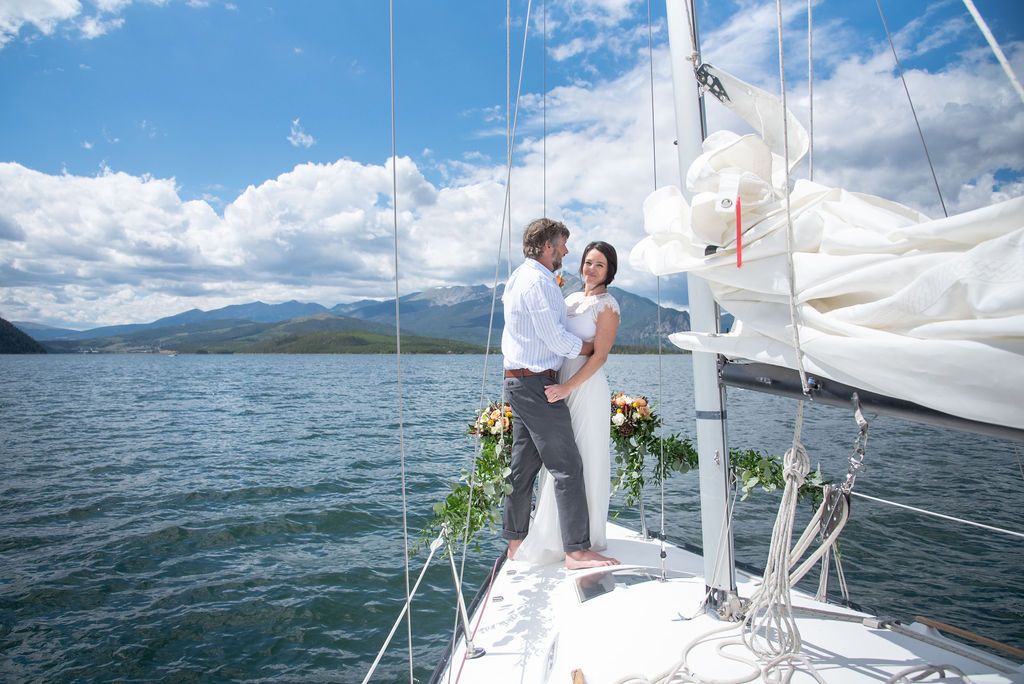 Colorado Elopement, Sailboat Elopement, Sailboat Wedding, Colorado Wedding, Vail Photographer, Cute Colorado Elopement, Sailing Elopement