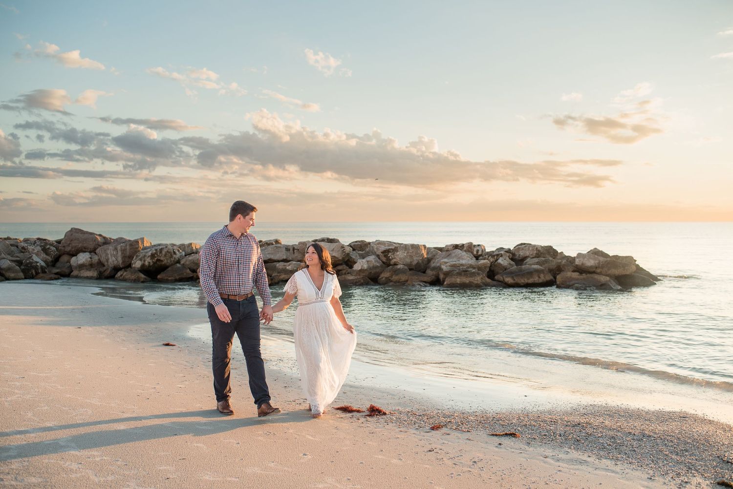 Tampa Bay maternity photography beach maternity photo session