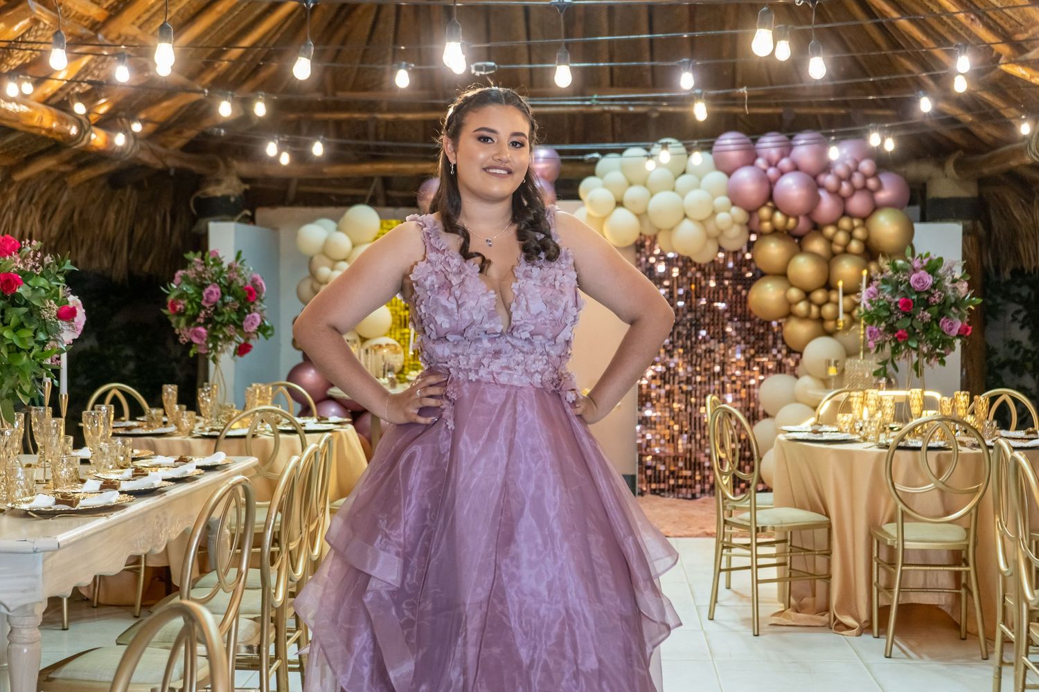 Los XV años son una ocasión especial y la decoración es una parte importante de la celebración.