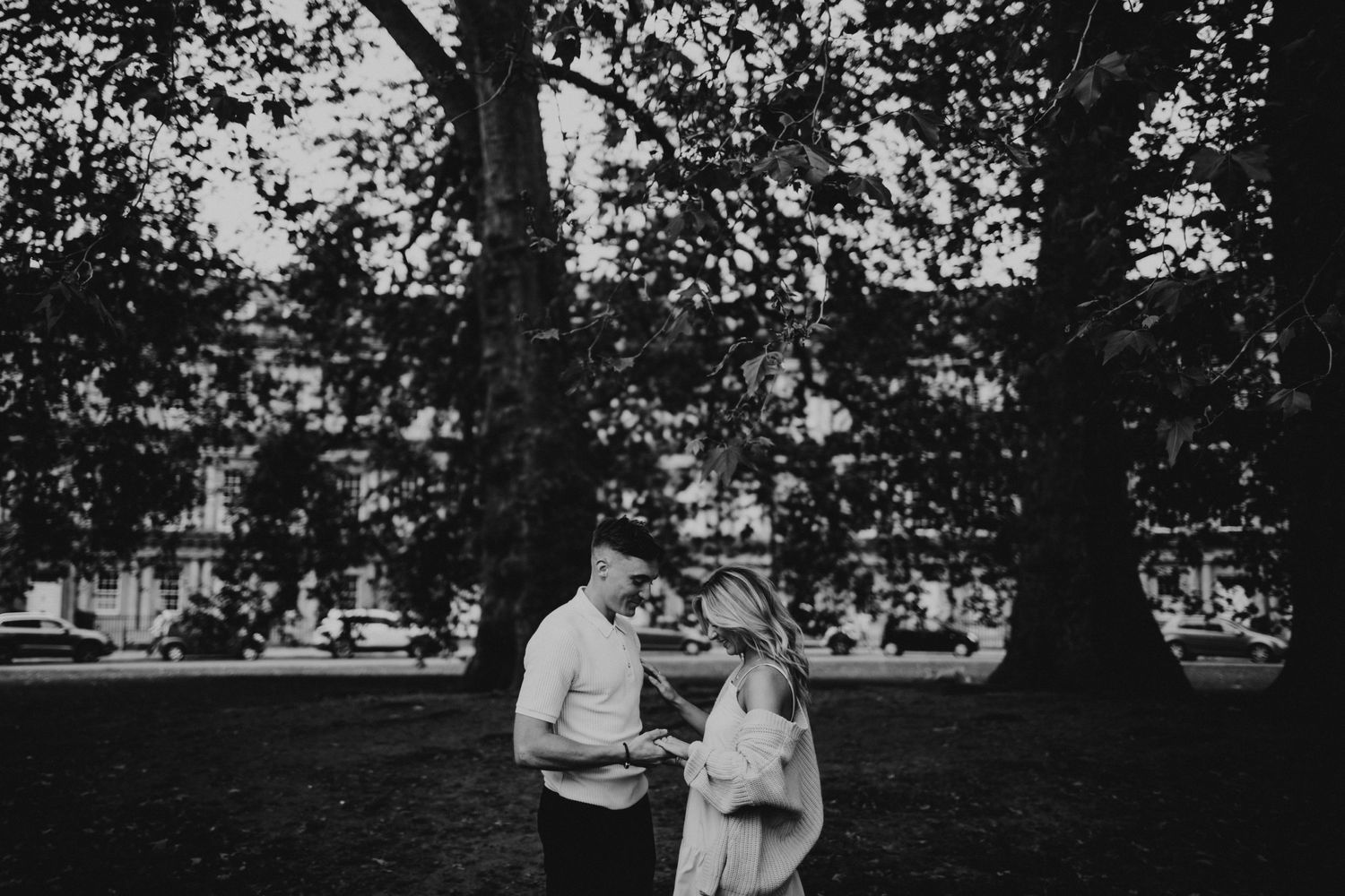 engagement photos in bath city