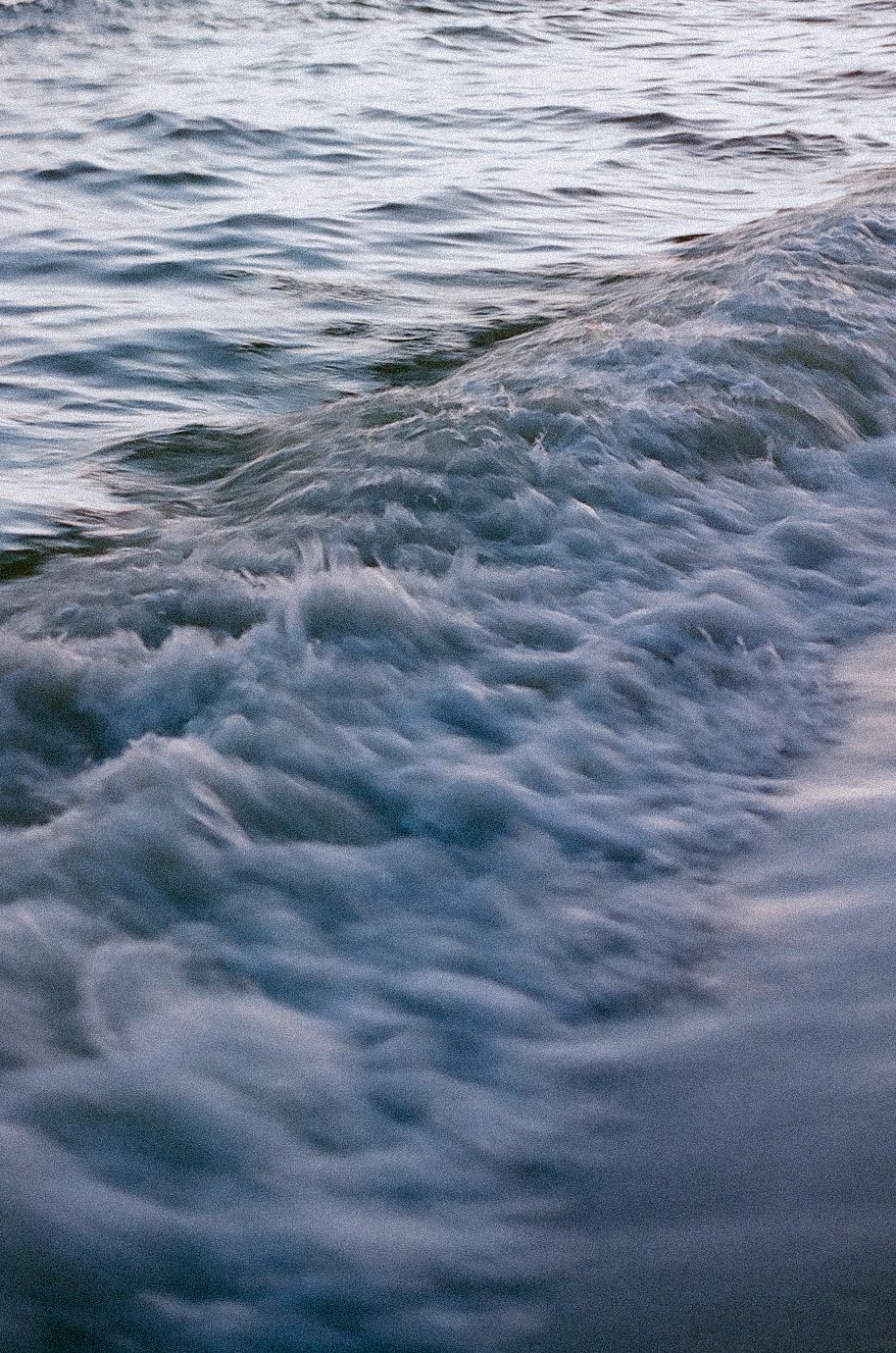 grainy beach 35mm film photo