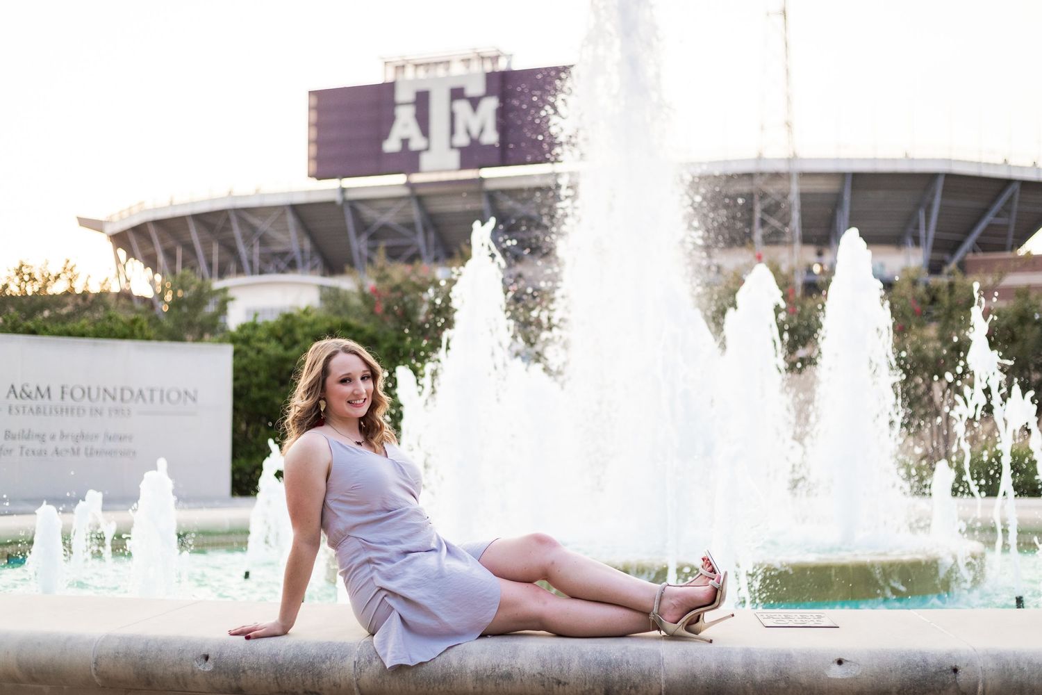 Texas A&M University College Station Senior Portrait Photography