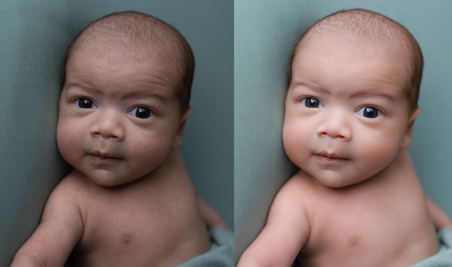 Before & After Editing. Smile On Photography Milton Ontario. Newborn Photographer