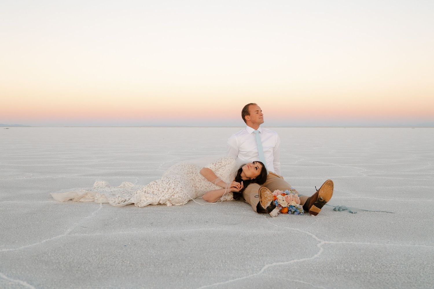 Salt Flats Photography | Salt Flats Engagement Photos | Salt Flats Utah Photography | Beth MK Photo