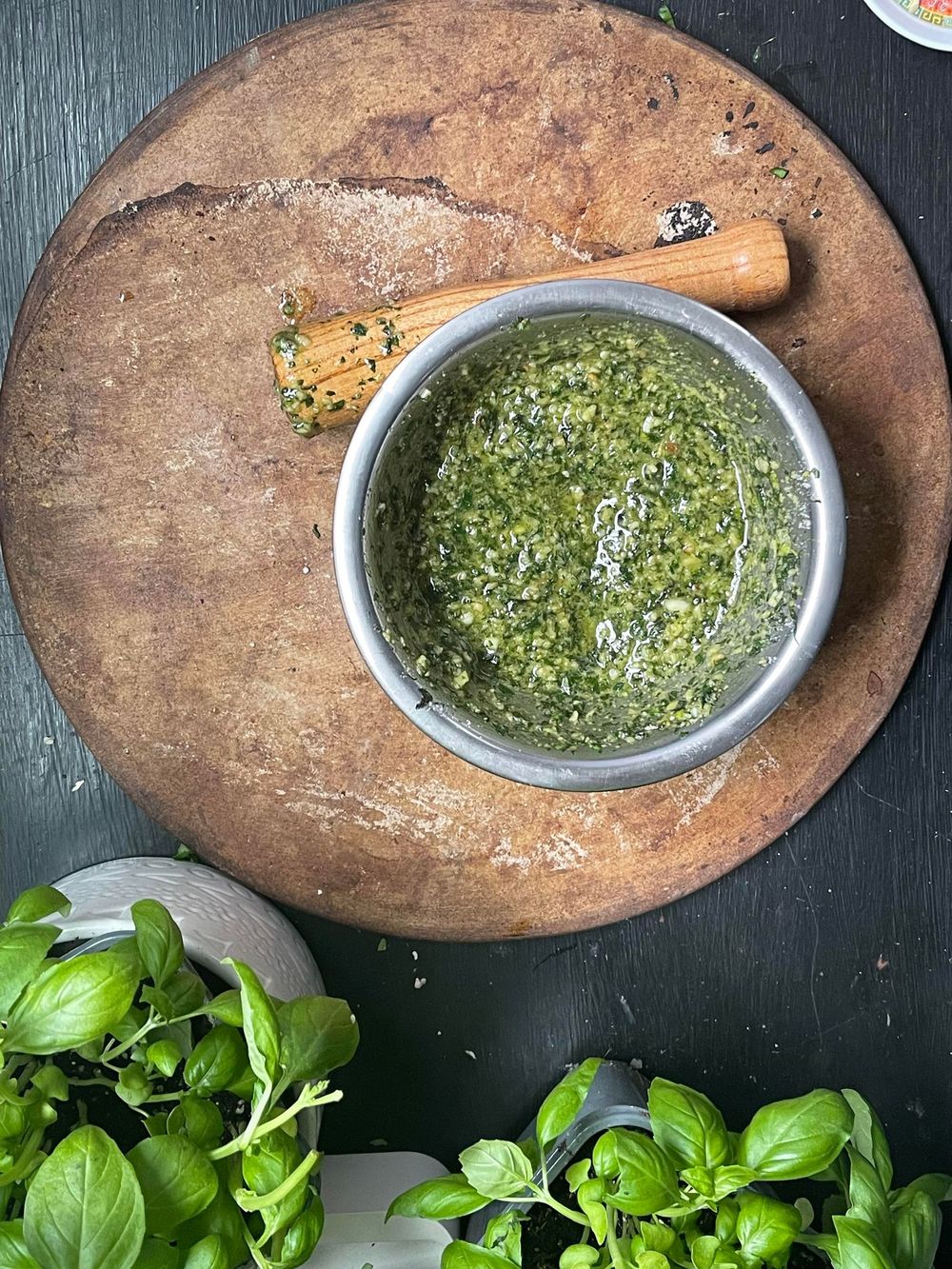 Delicious and Simple Homemade Pesto From Scratch Recipe Tessa's Creations