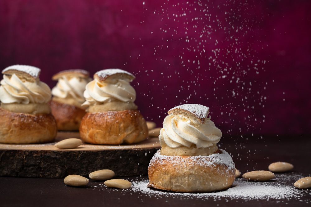 Swedish Semla Or Finnish Laskiaispulla Recipe - Photo by © Reka Csulak