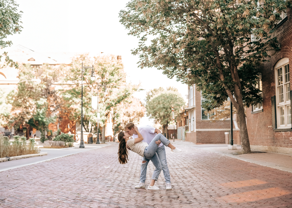 Luke and Logan - An Old Town Wichita Engagement Session - Showboat ...