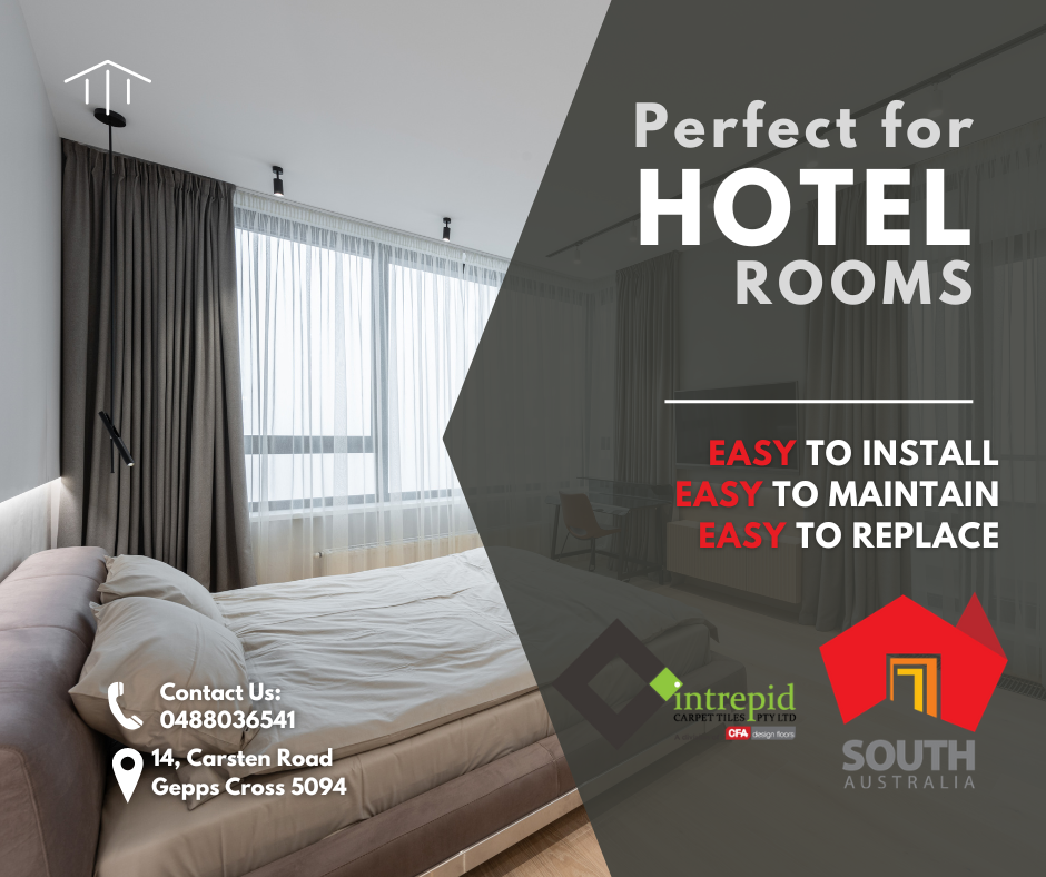 Commercial carpet tiles in Adelaide Intreprid Carpert