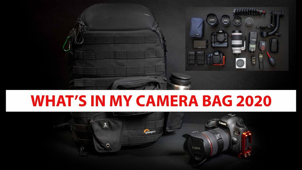 What's in my Camera Bag (2020) Creative Portraits by Jason Stewart