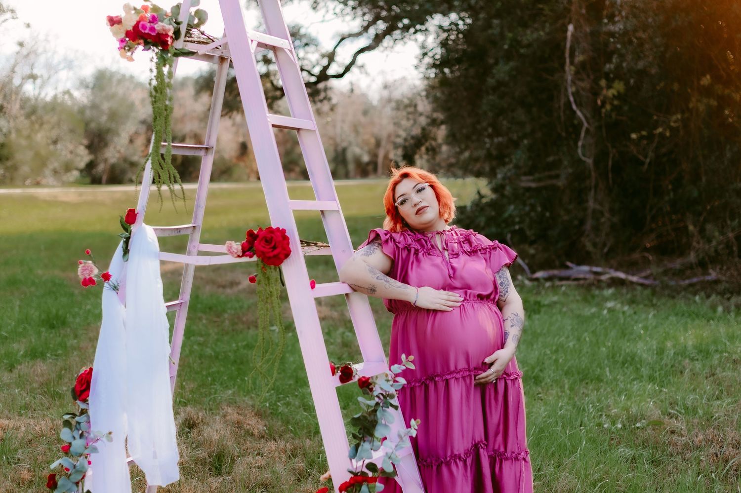 Valentines Floral Mini Session in Seguin, Texas | San Antonio Maternity Photographer | Kenedy, Texas Photographer