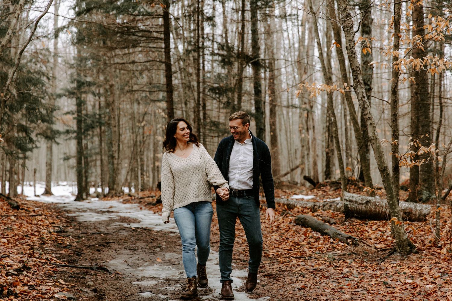 lake placid new york engagement wedding photoshoot upstate photographer