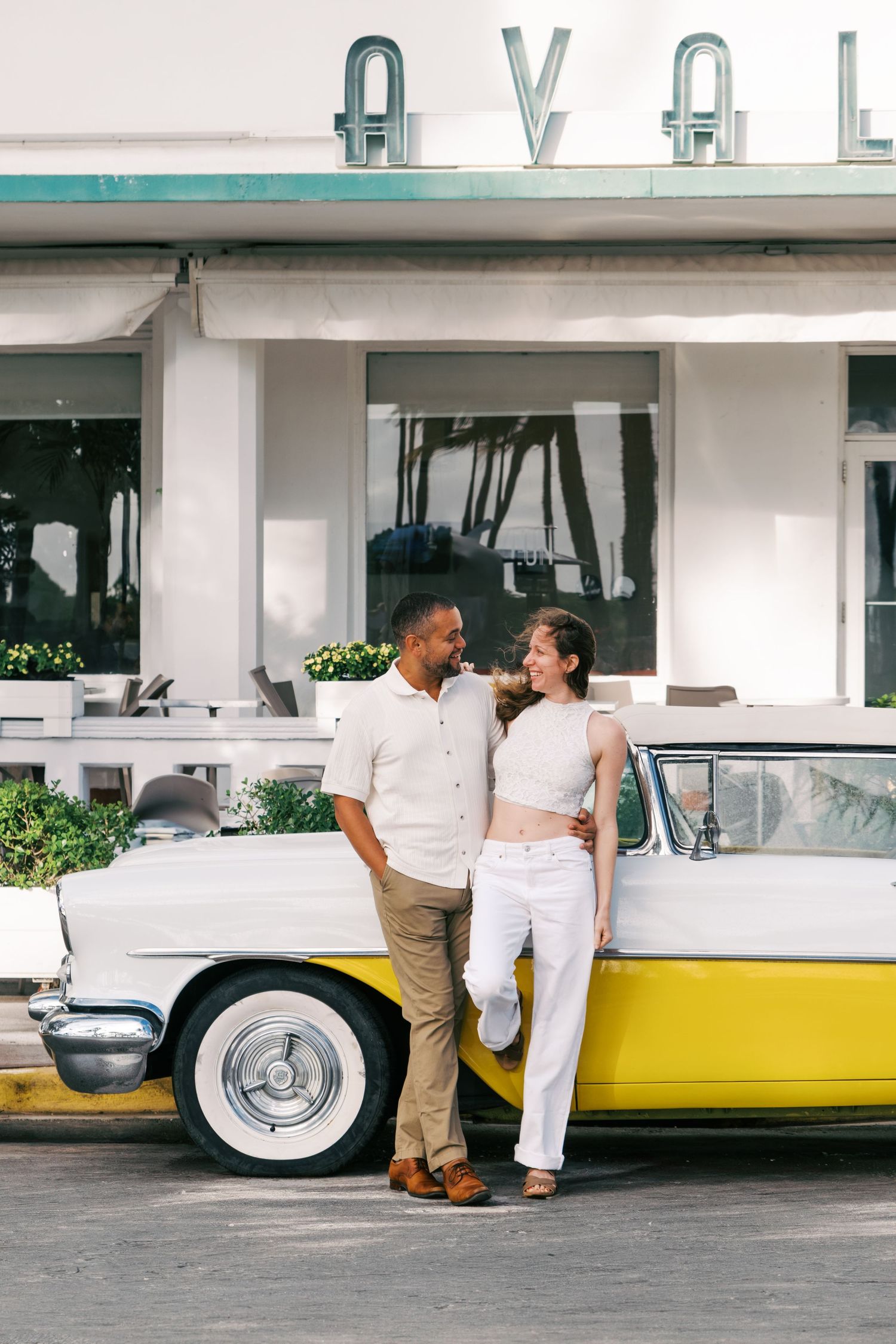 South Beach Couple Photos