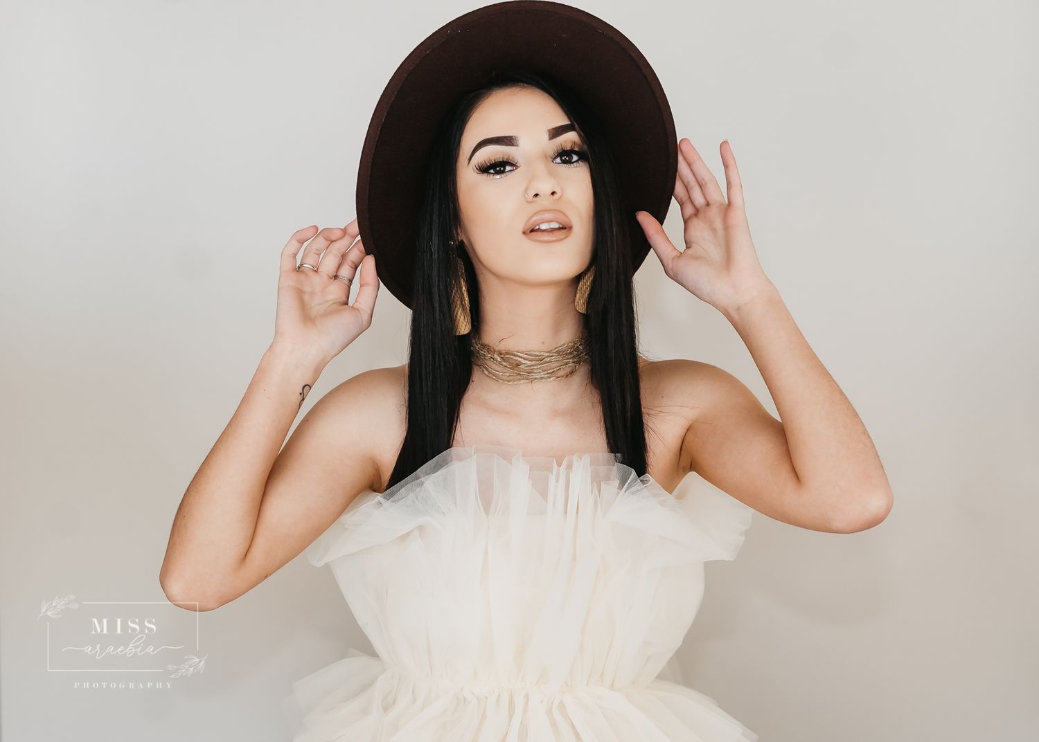 Boho Studio Senior Portraits
