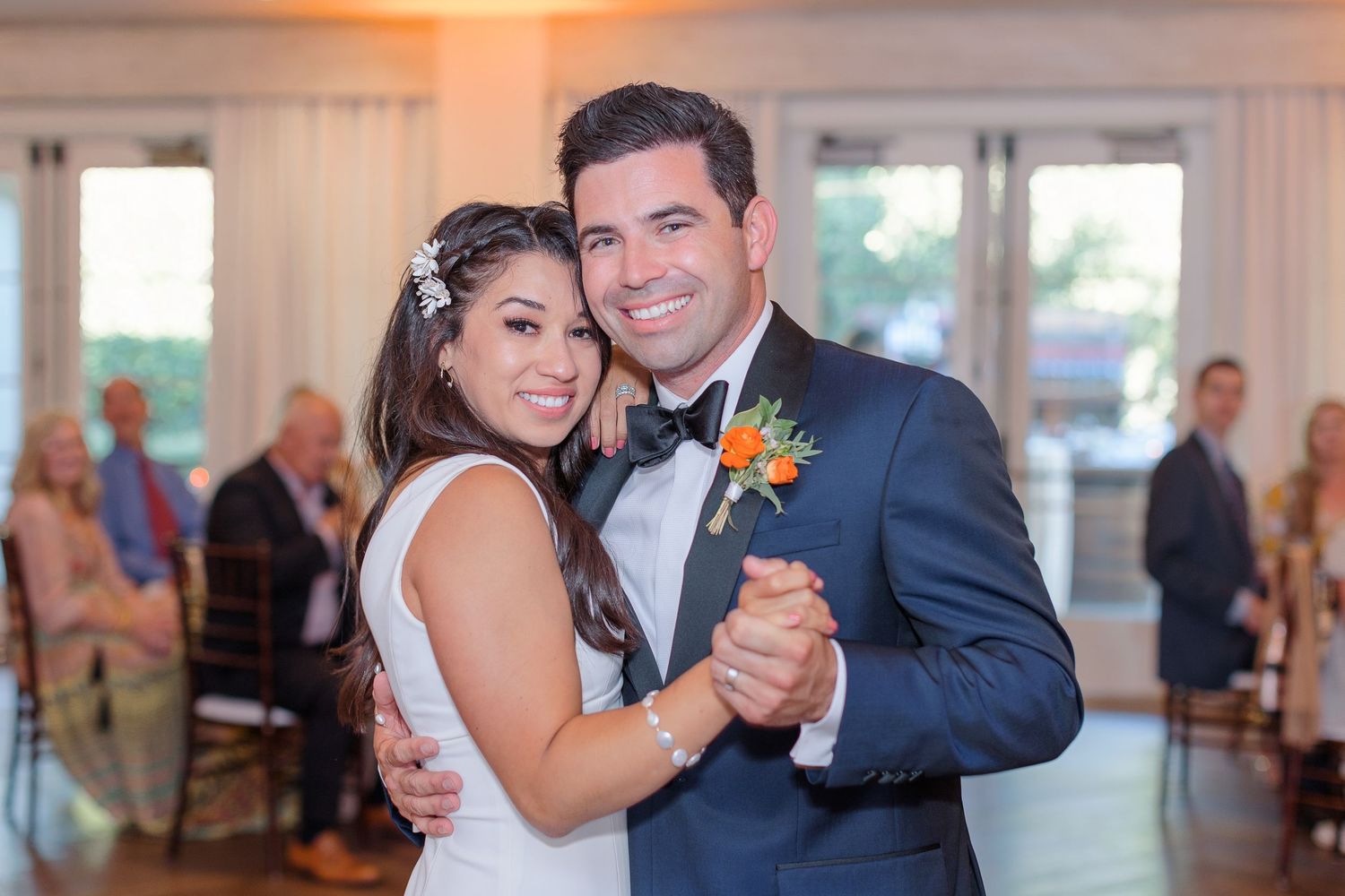 Bride and Groom Estancia La Jolla