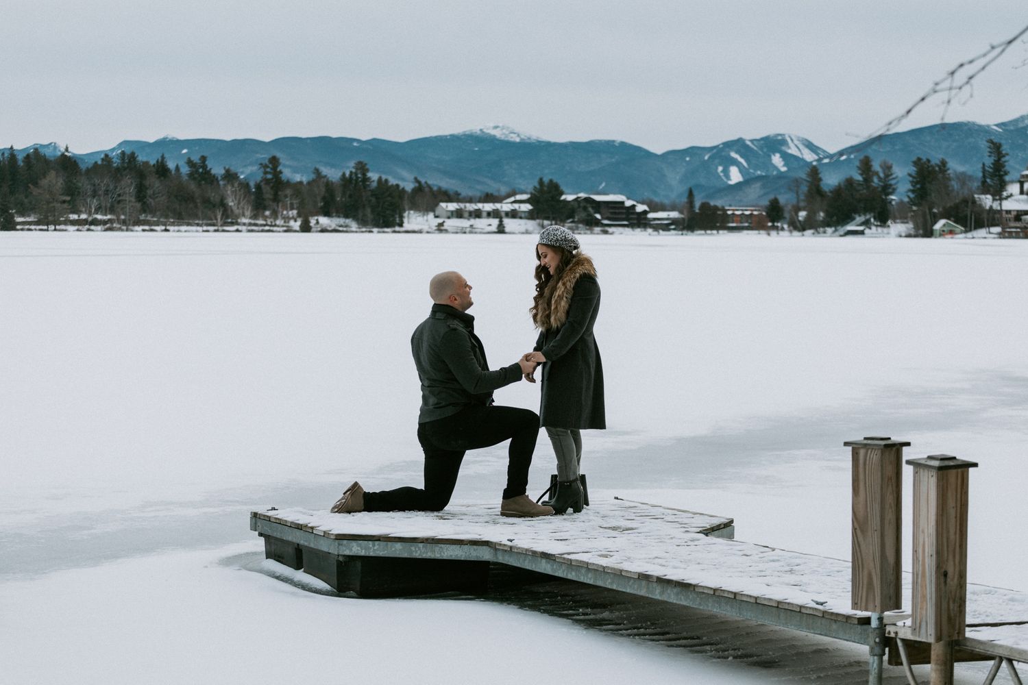wedding and elopement photographer lake placid new york adirondack mountains