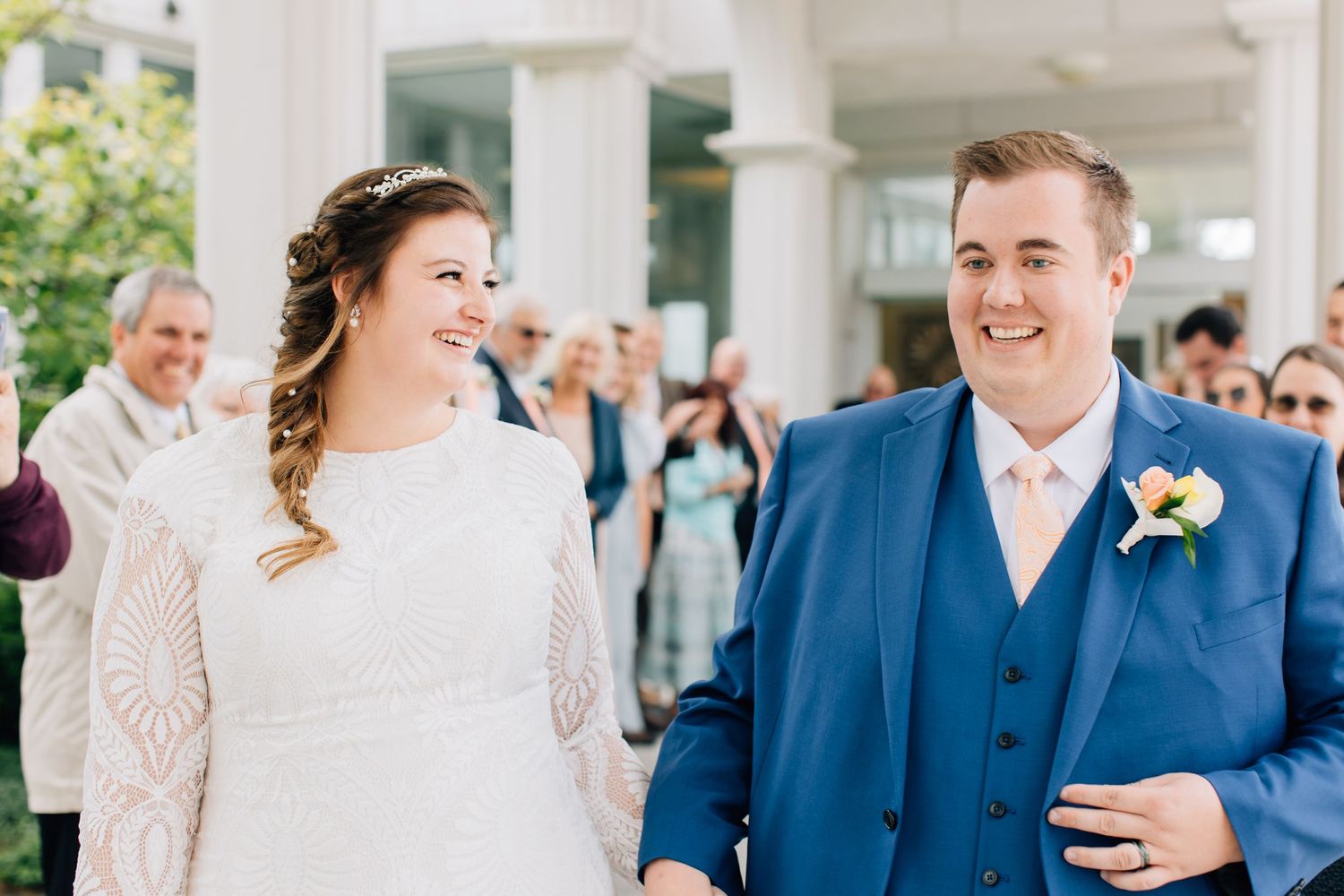 Bountiful Temple Wedding Pictures