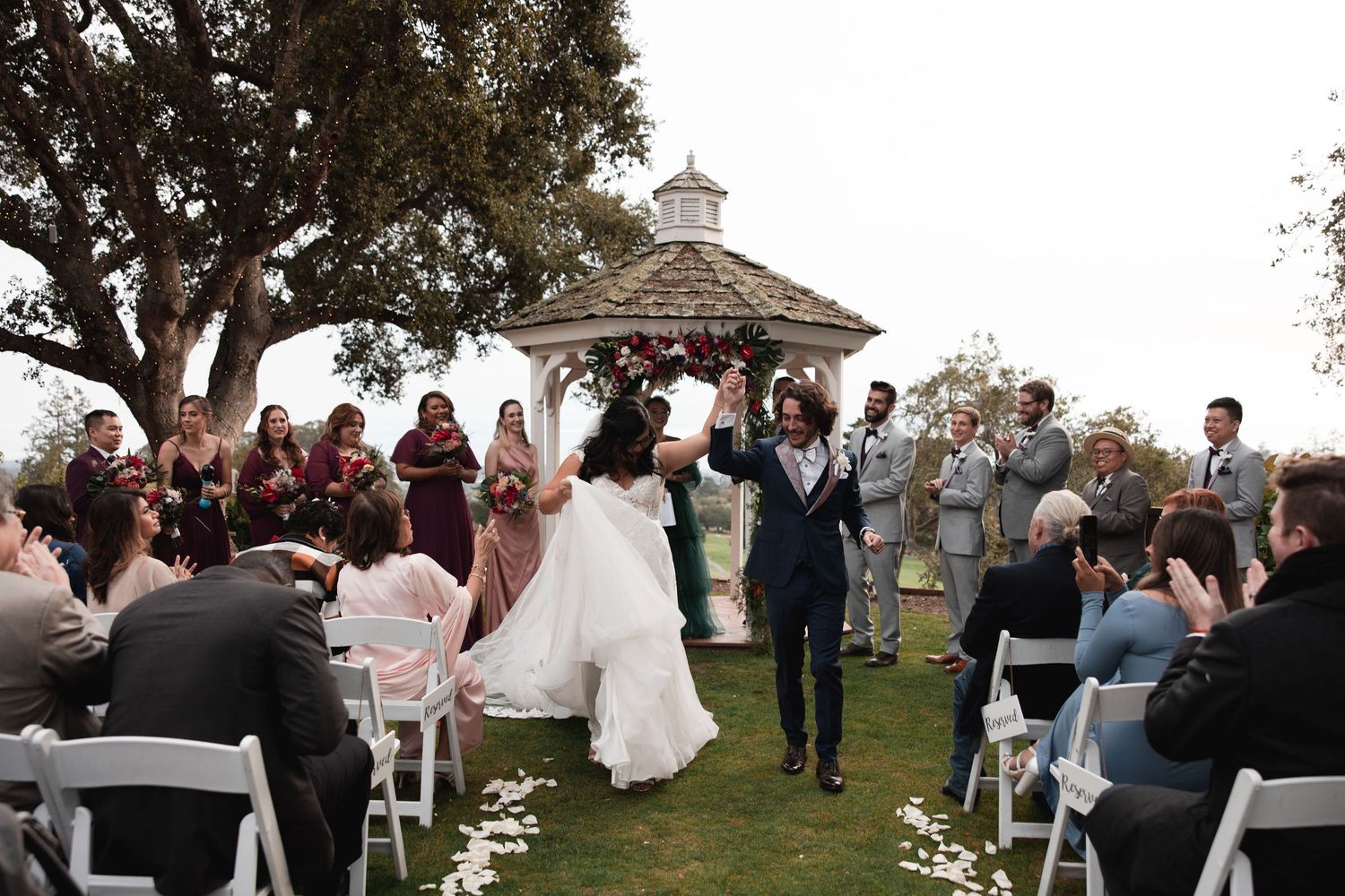 JeLau Photography Hollins House Wedding Santa Cruz California Perfect Ceremony Photos