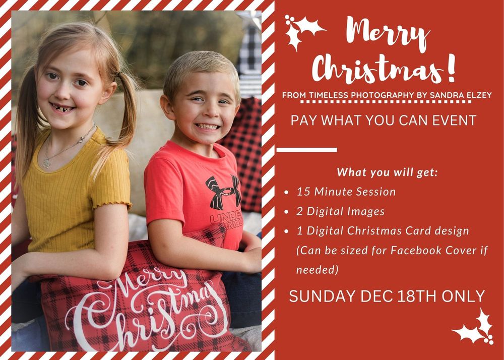 2022 Christmas Event Timeless Photography By Sandra Elzey