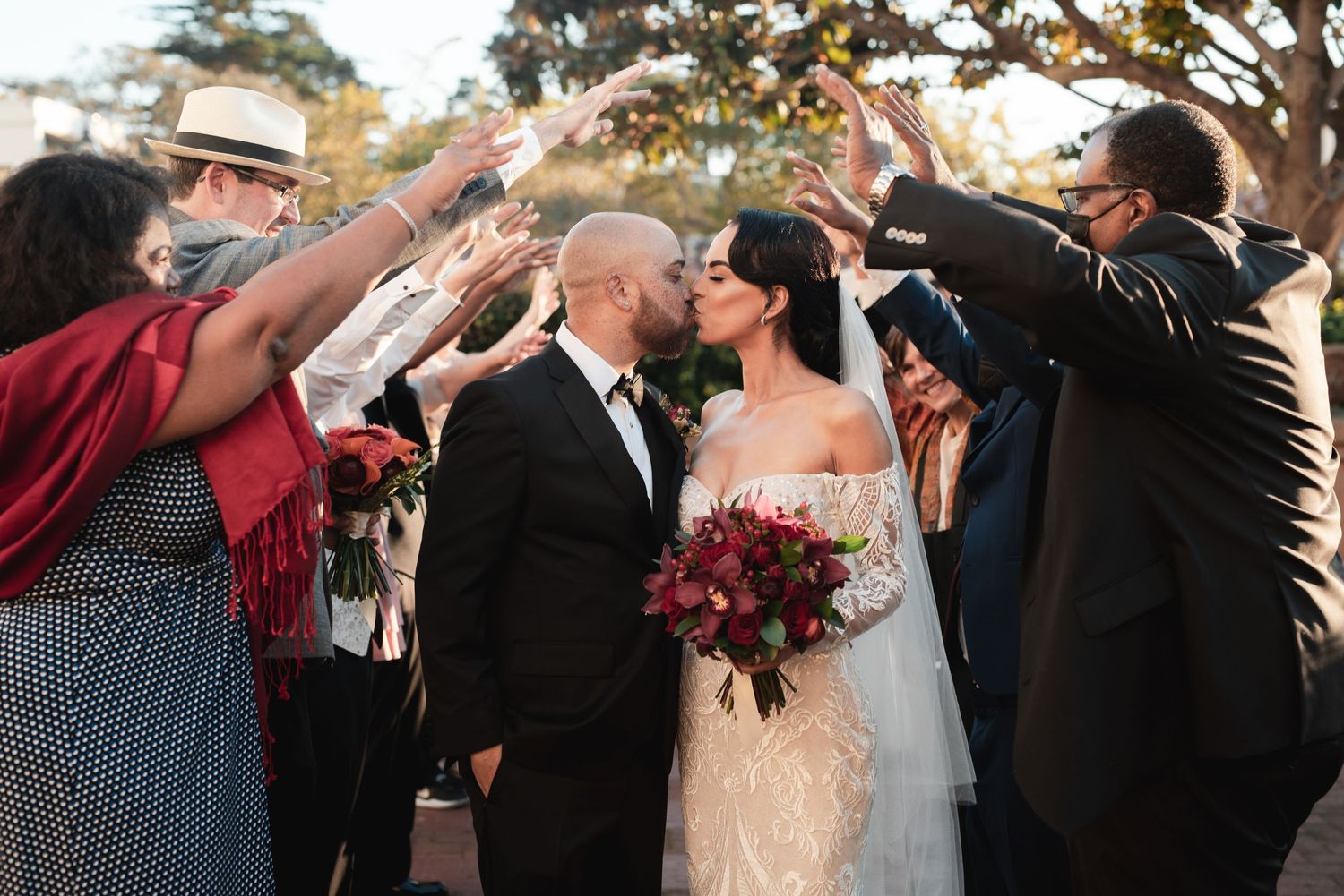 Micro Wedding at La Playa in Carmel California with JeLau Photography