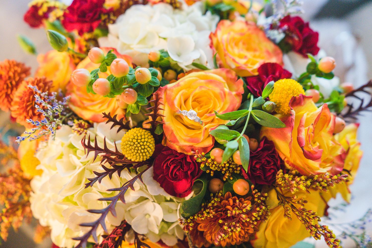 fall wedding bouquet