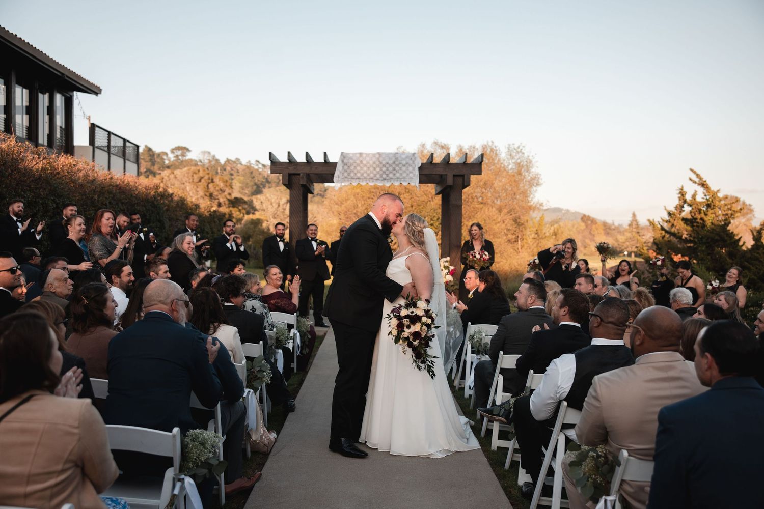 JeLau Photography Nick + Elie Carmel Fields by Wedgewood Weddings Carmel California