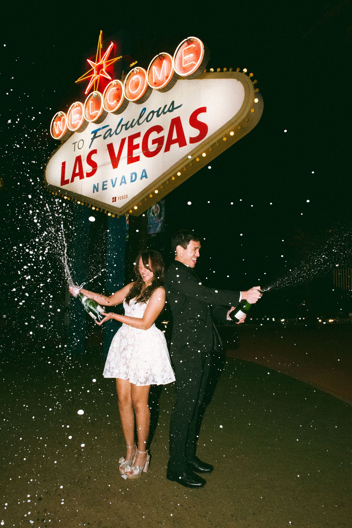 Las Vegas Sign Engagement Session