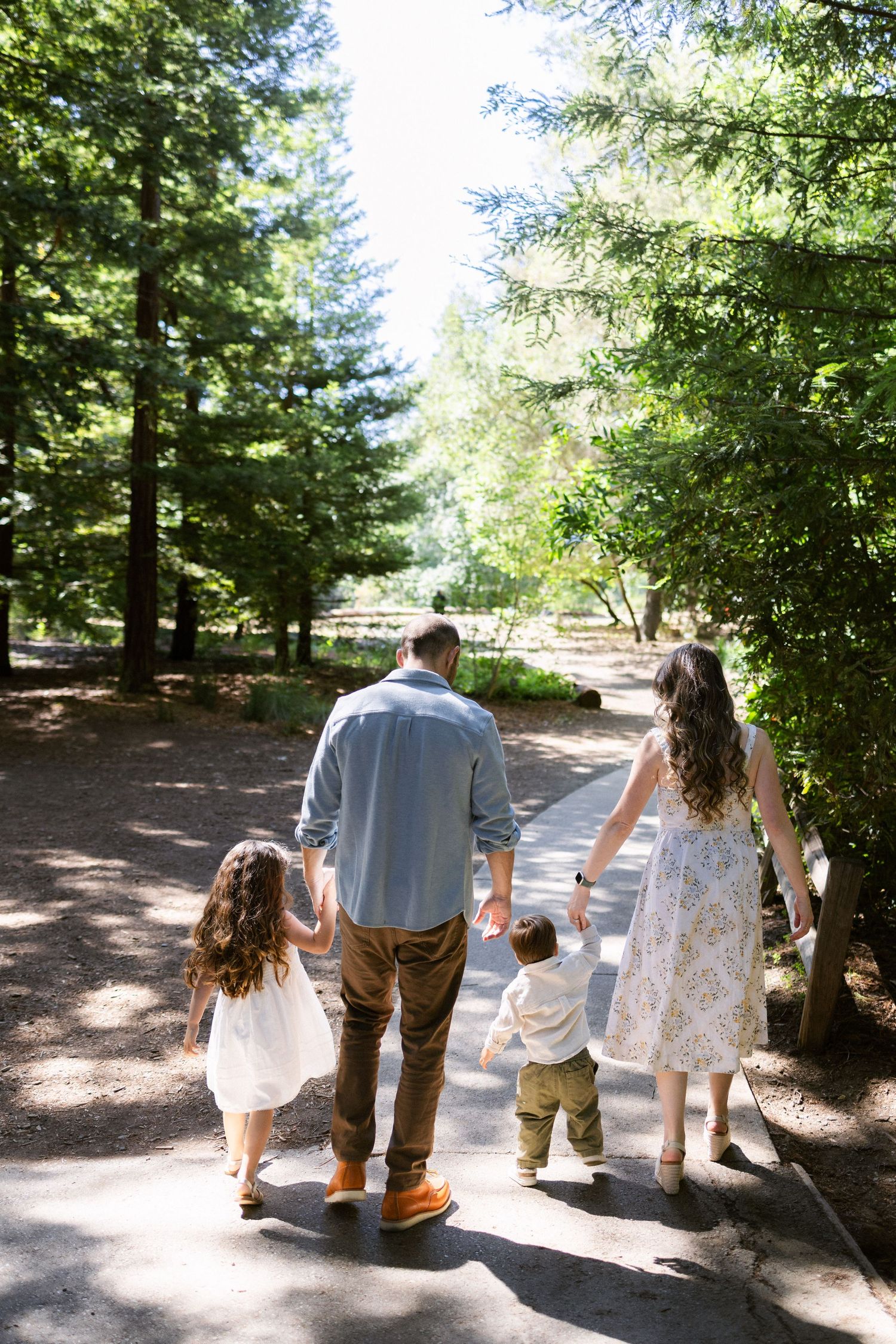 Redwood family photography session Los Altos
