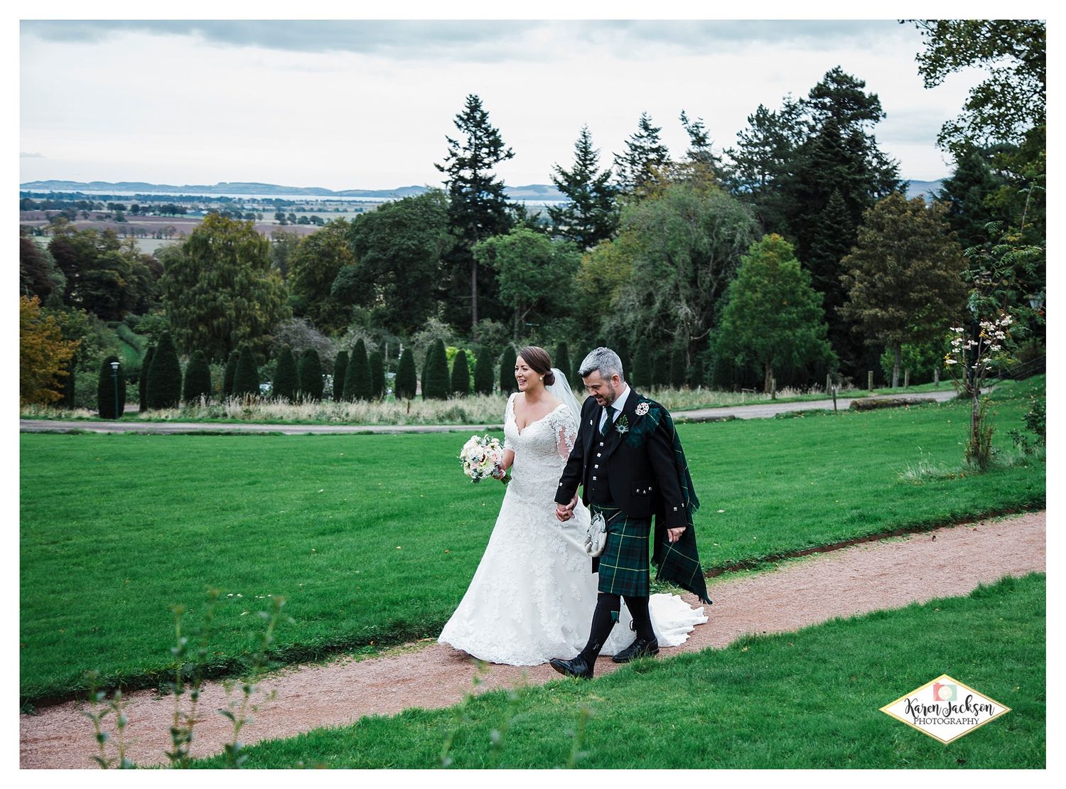 Fingask wedding Photographer Perthshire