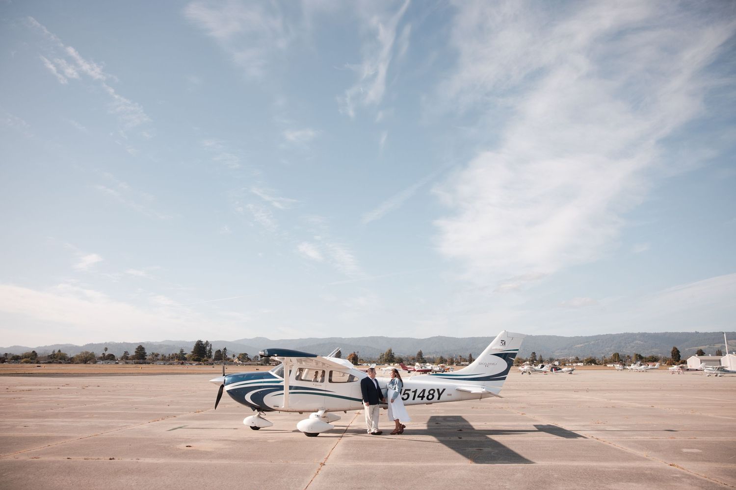 JeLau Photography Watsonville Airport Santa Cruz Lighthouse Beach Engagement Session