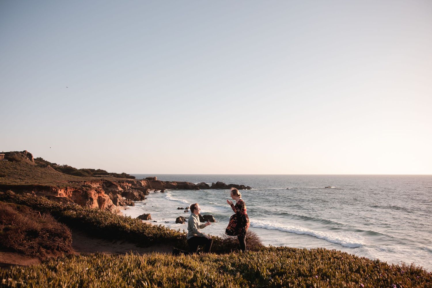 JeLau Photography Big Sur Beach Proposal Engagement Session California