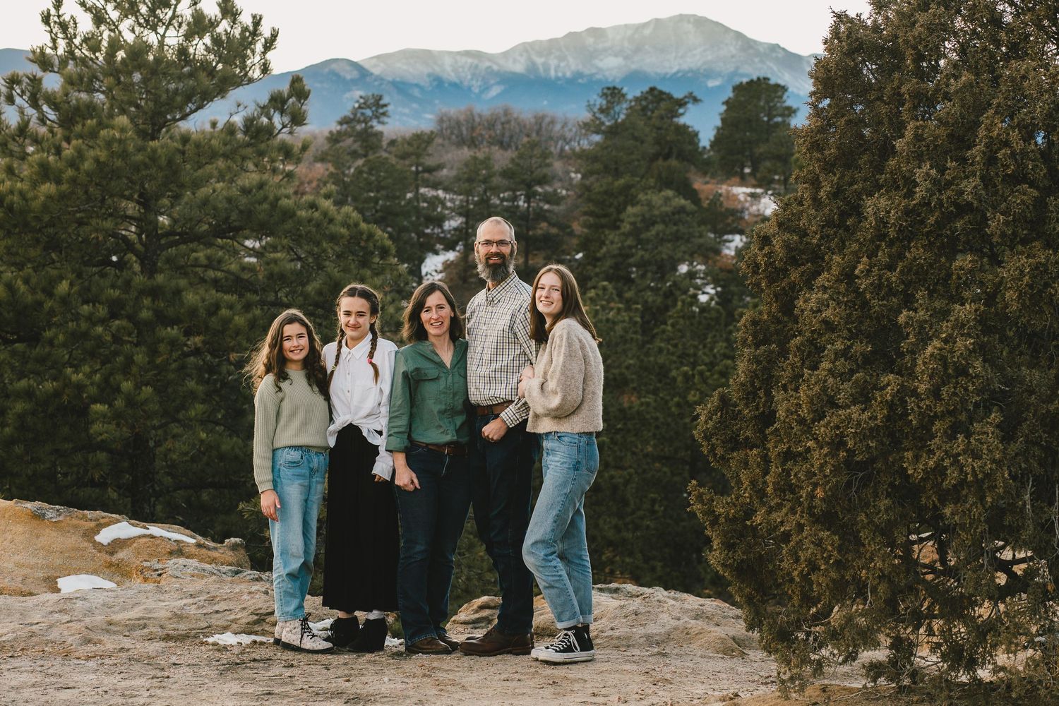Colorado Springs family photographer family session Palmer Park