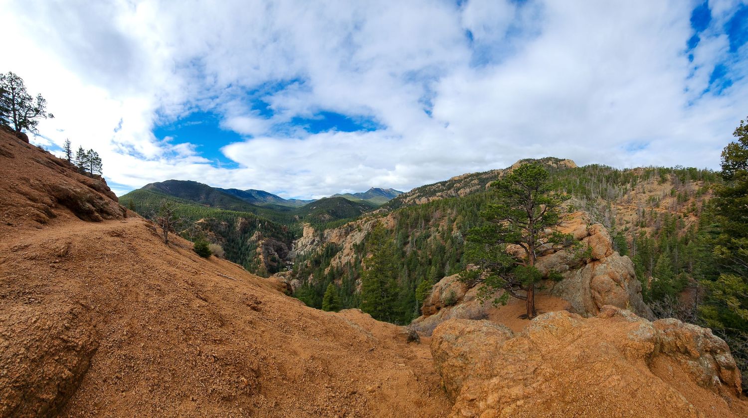 Photos of Mount Cutler at North Cheyenne Canon Park in Colorado Springs, CO