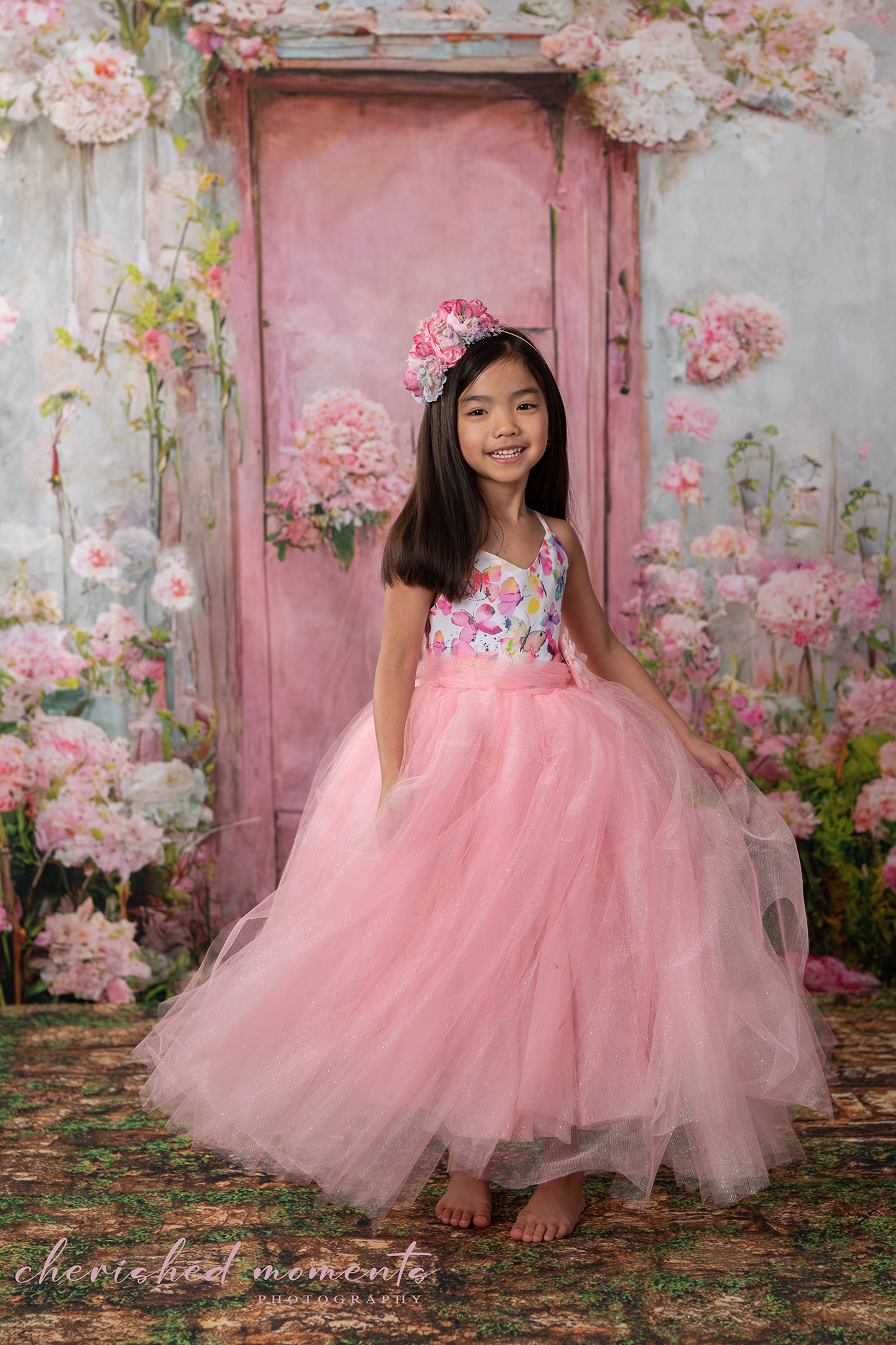 Little girls princess portrait sessions at Cherished Moments Photography in Minnesota