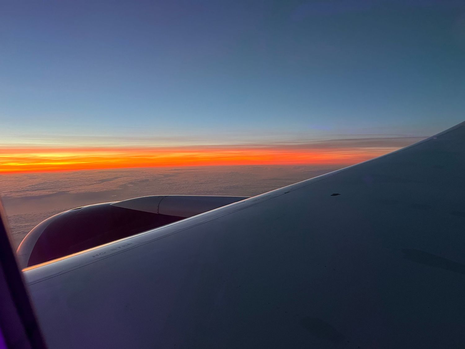 Sunrise in the Skies of London