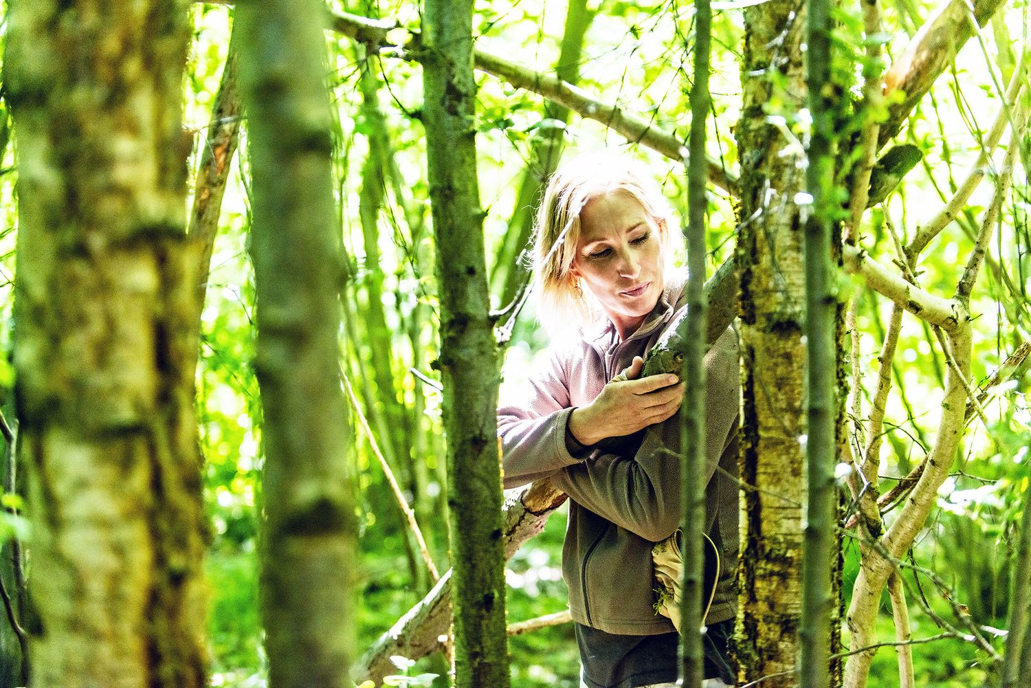 Woodland Well-being project for the Suffolk Wildlife Trust.