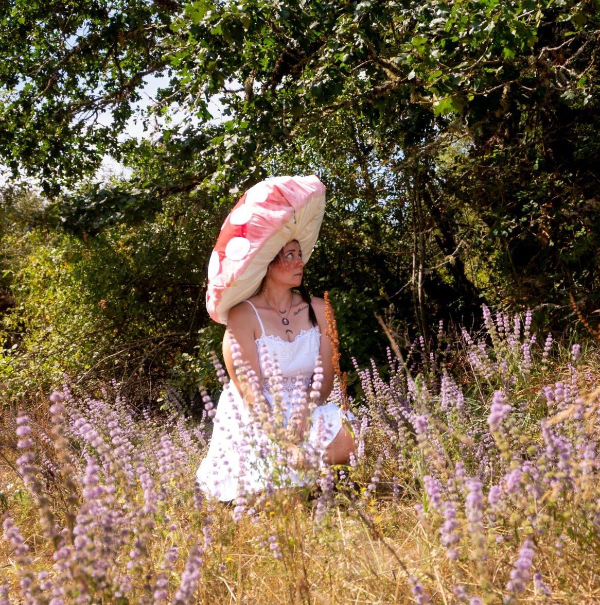 A Mushroom themed session amongst the flowers