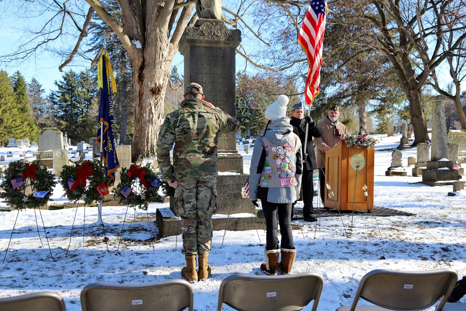 military burial