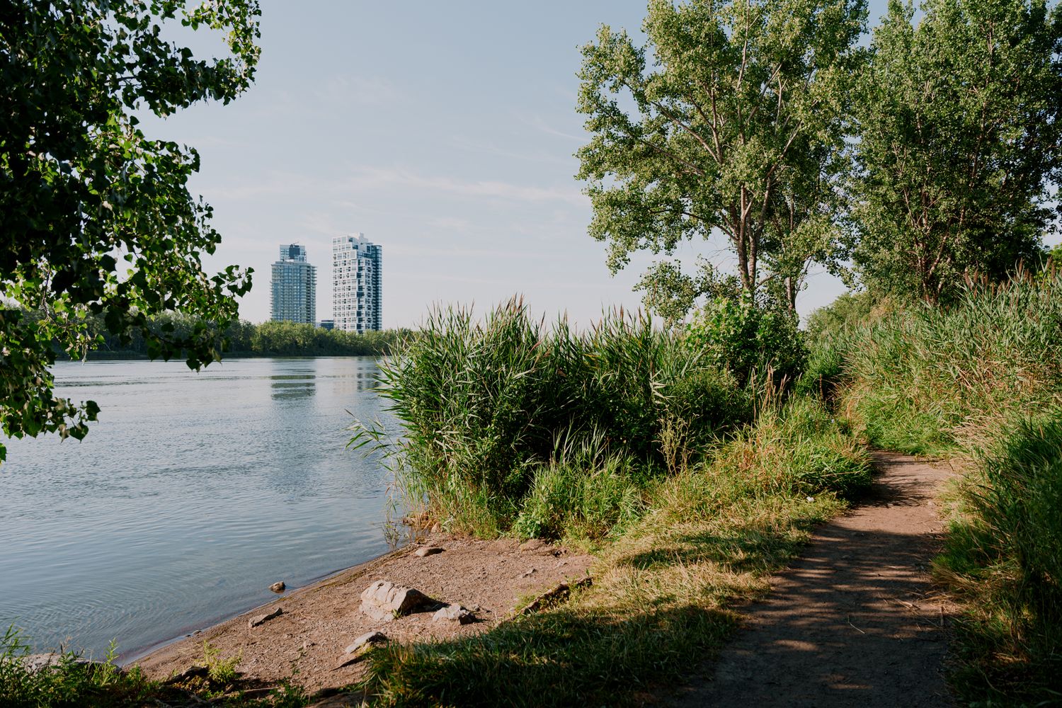 Séance photo sur les berges de Verdun, Montréal.