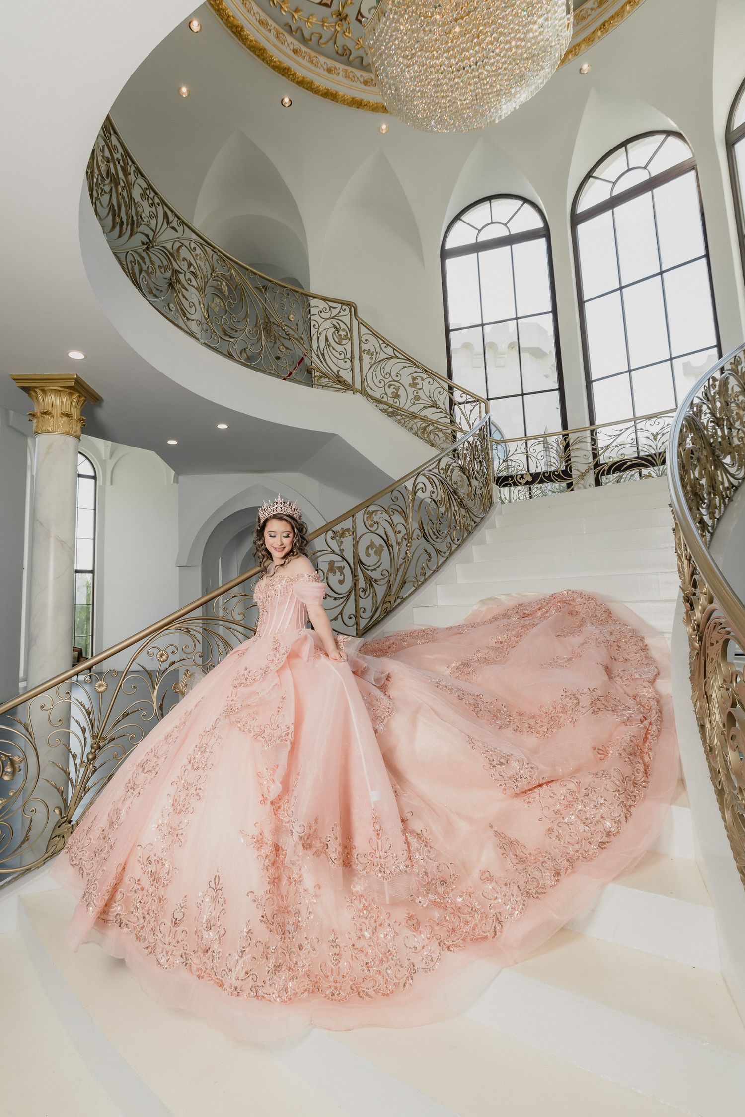 White Swan Castle quinceanera
