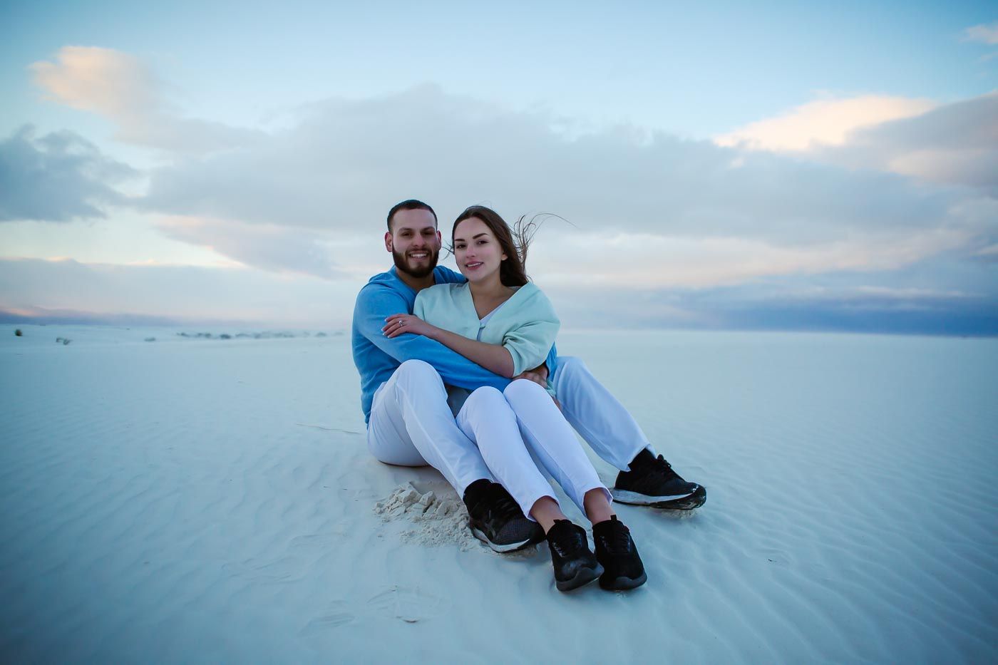 White Sands New Mexico Engagement Photography