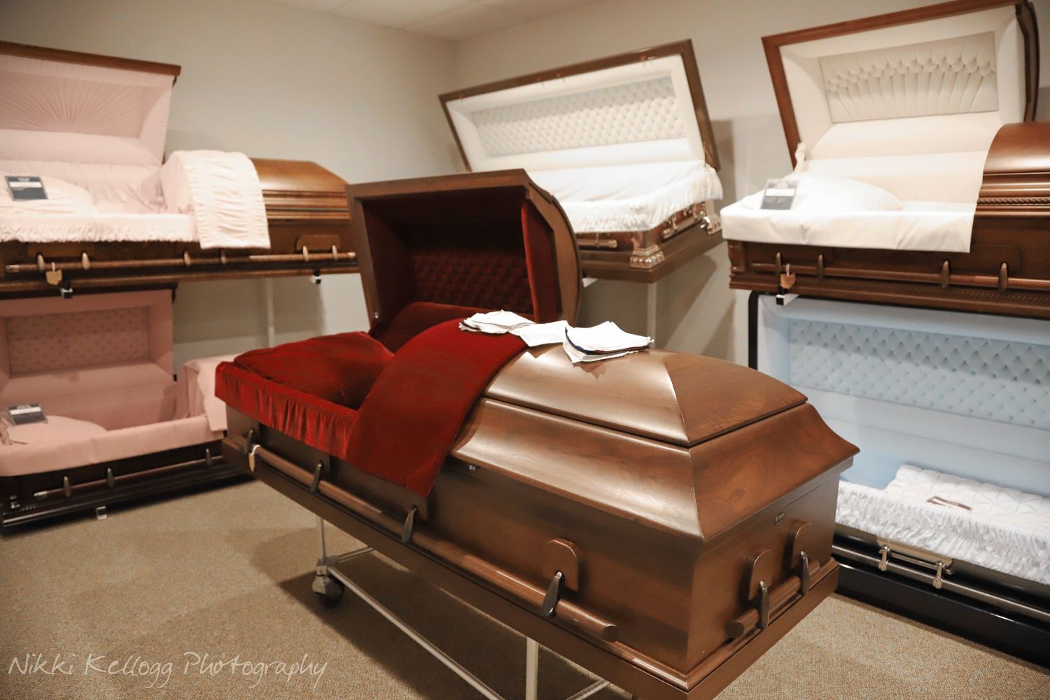 wood caskets