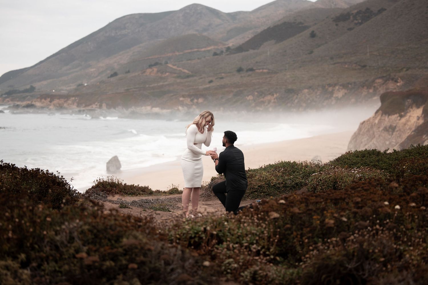 JeLau Photography Big Sur Garrapata Soberanes Pfeiffer Beach Proposal Session California
