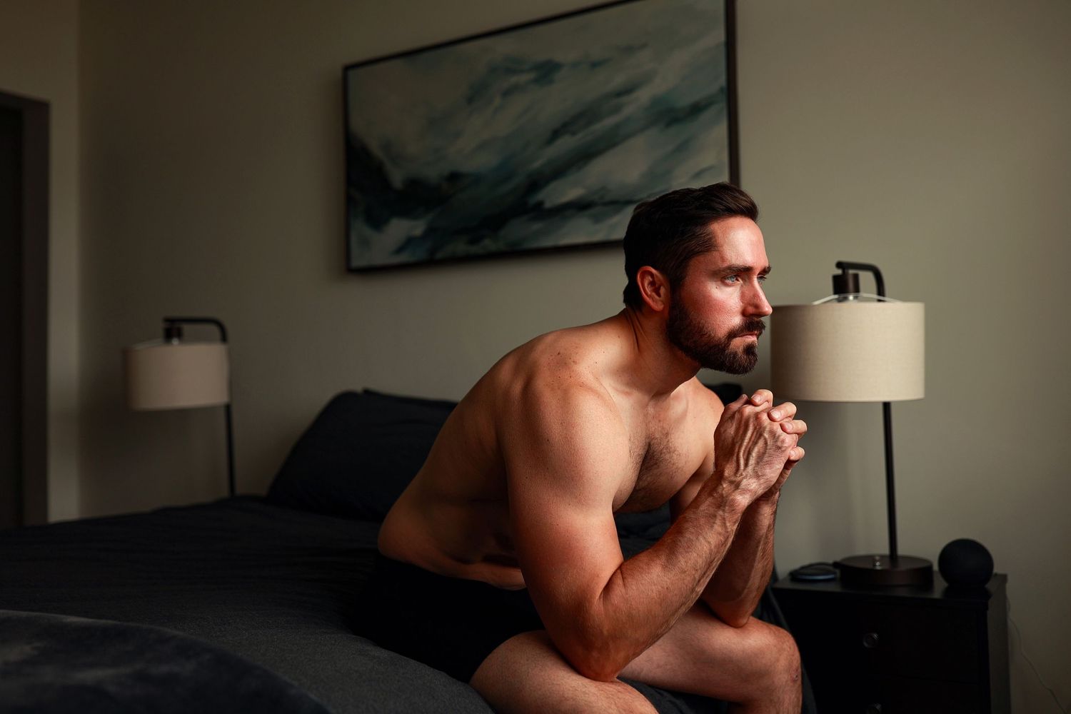 Utah male boudoir photography draper utah