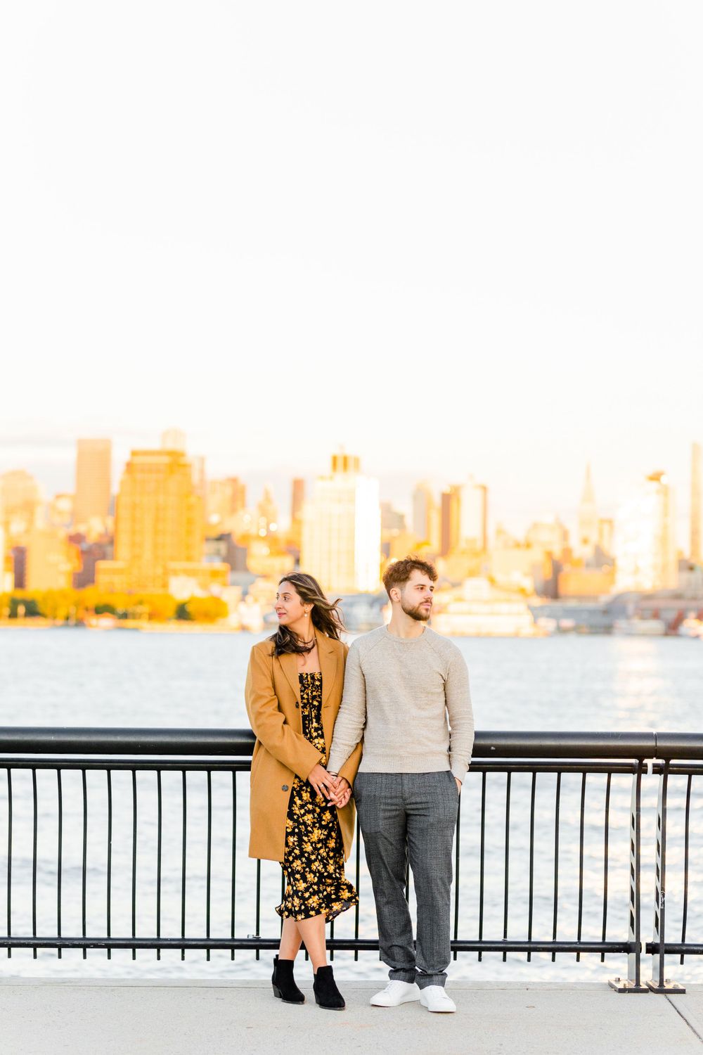 Hoboken Proposal Summer and Zach New Jersey Indian Wedding Photographer