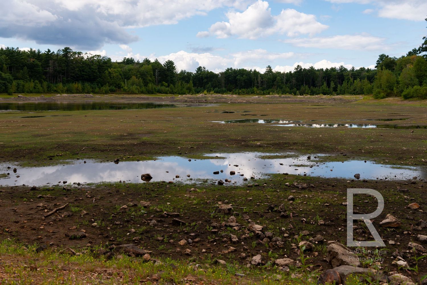 Leah Ramuglia Photography how will the drought impact New England fall foliage Boston south shore reservoir Abington roc