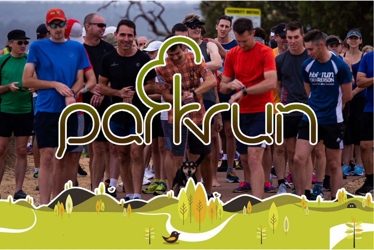 Parkrun. Fun for everyone..Steve Parry relive imaging Roleystone Armadale Perth Western Australia