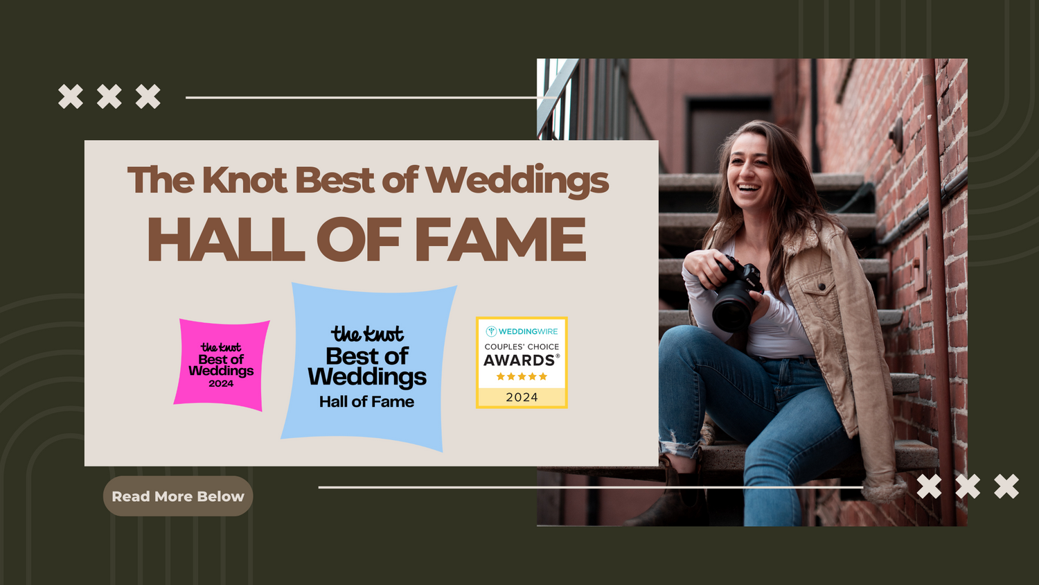 JeLau Photography Wedding Photographer The Knot Best Of Weddings Hall Of Fame WeddingWire Couples' Choice Awards 2024