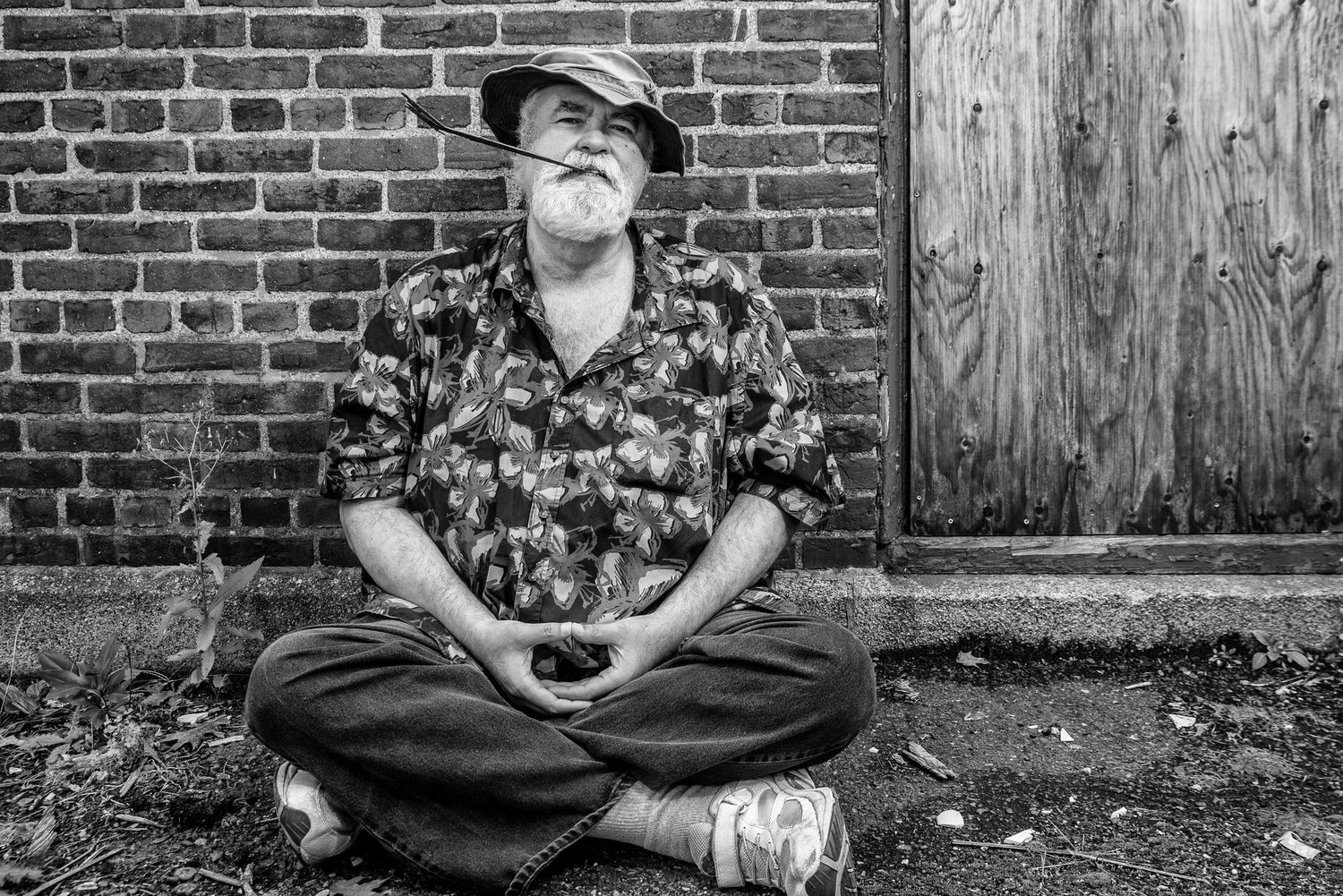 Portrait of poet Gary D Maxwell